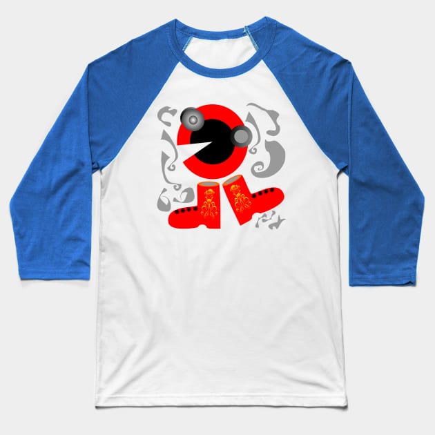 red shoes Baseball T-Shirt by supinforyou